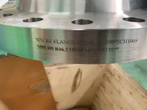 ASTM A182 F316L Weld Neck Flange project YASCO