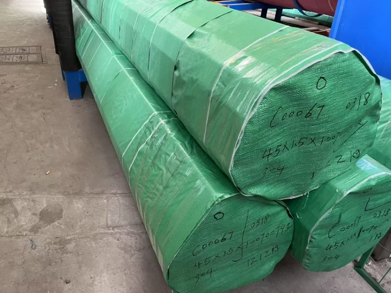 YASCO 304 스테인레스 스틸 용접 파이프 ASTM A249 배송