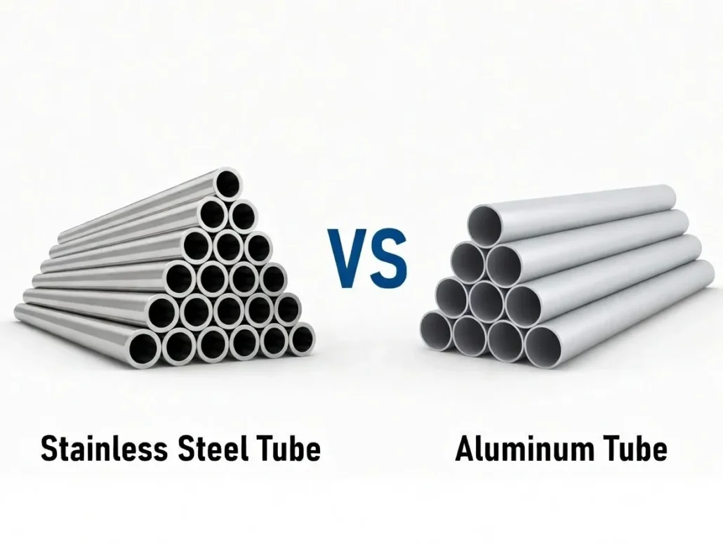 stainless steel tube vs Aluminum tube