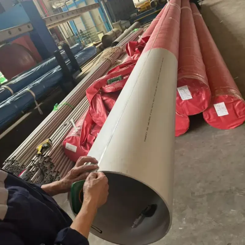 Tubo soldado de acero inoxidable TP316L